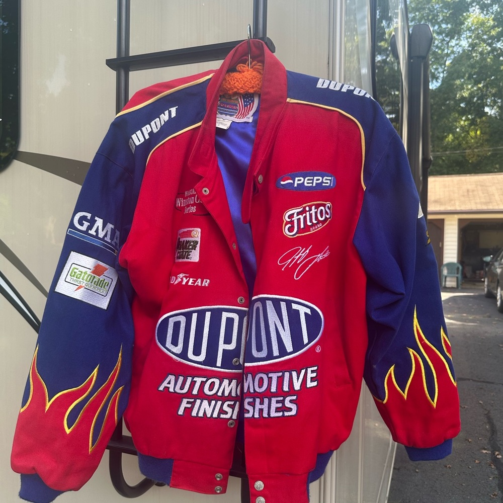 Vintage Chase Authentics Jeff Gordon Nascar Racing Jacket